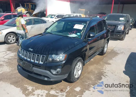 2015 Jeep Compass Sport z USA, uszkodzony, nr VIN 1C4NJCBA7FD250248